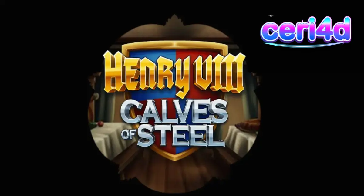 Tampilan visual slot Henry 8th Calves of Steel dengan tema gym kerajaan